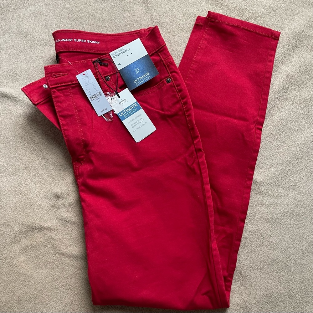 New York & Company NEW High Waist Super Skinny Jeans